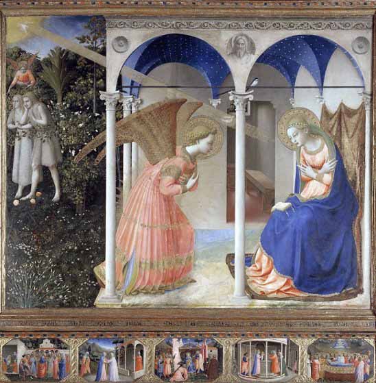 [Fra Angelico Prints - The Annunciation]