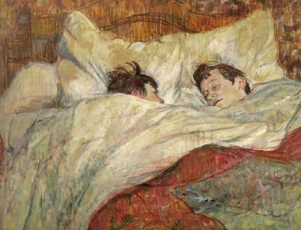 [Toulouse-Lautrec Prints - The Bed]